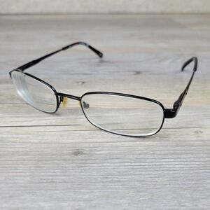 Carrera Eyeglasses CA7573 003 Black Rectangular Metal 52-19-140 Frames Only